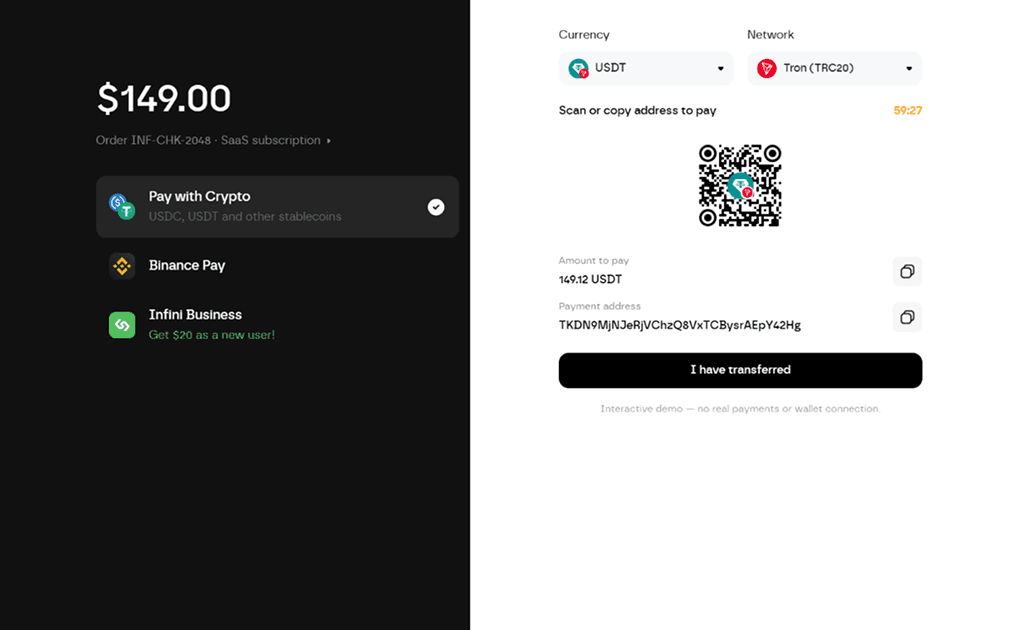 Start Payment