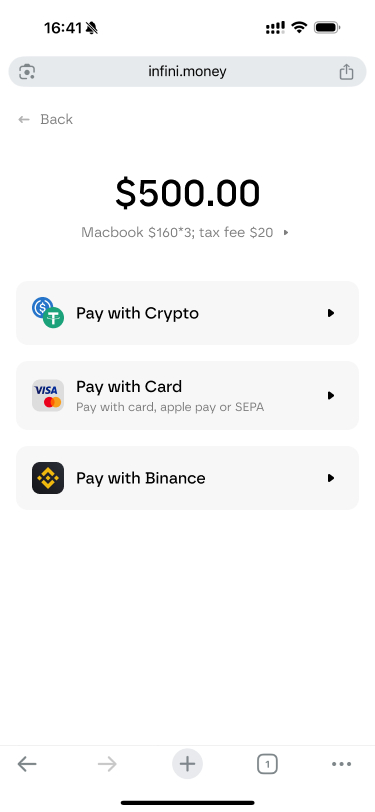 Mobile checkout